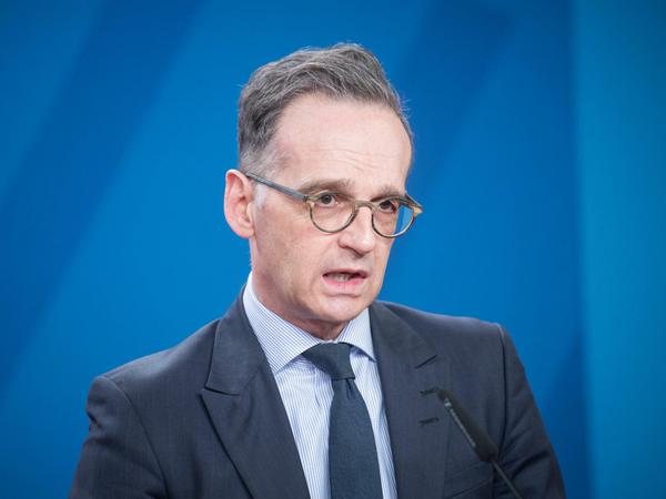 Außenminister Heiko Maas (SPD) verteidigt das Projekt Nord Stream 2.