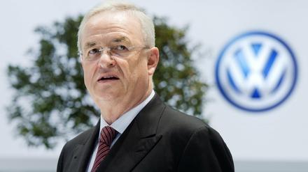 Der damalige Vorstandsvorsitzende der Volkswagen AG, Martin Winterkorn.