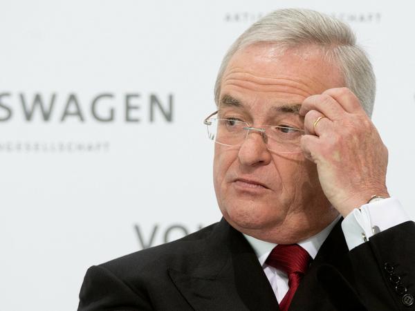 Der Vorstandsvorsitzende der Volkswagen AG Martin Winterkorn steht vor dem Rücktritt.