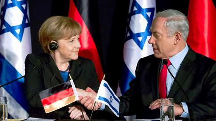 Partner trotz allem: Angela Merkel und Benjamin Netanjahu.