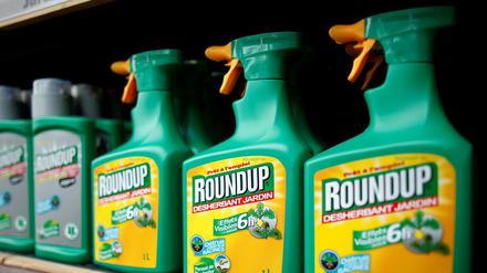 Unkrautvernichtungsmittel "Roundup" von Monsanto in einem französischen Geschäft.