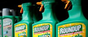 Unkrautvernichtungsmittel "Roundup" von Monsanto in einem französischen Geschäft.