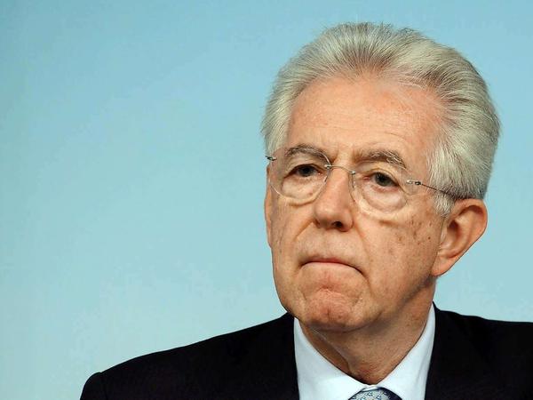 Mario Monti - der italienische Ministerpräsident