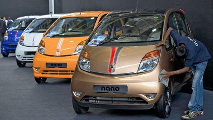 Billig, aber ein Flop: Das Model "Nano" vom Hersteller Tata.