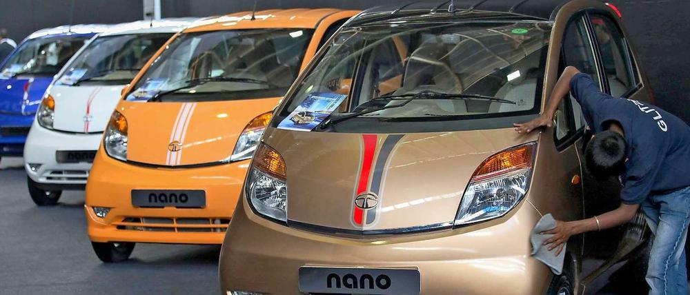 Billig, aber ein Flop: Das Model "Nano" vom Hersteller Tata.