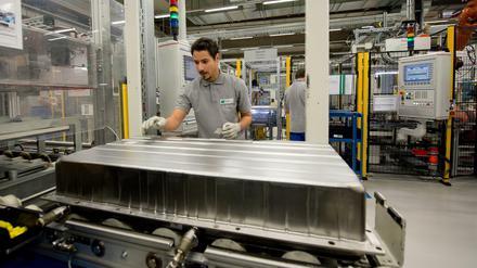 Die Produktion von Lithium-Ionen-Batterie in Kamenz (Sachsen) stellte Daimler Ende 2015 ein. 