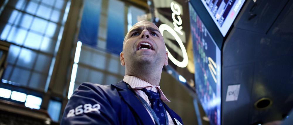 Auch an der New York Stock Exchange sind die Kurse am Montag eingebrochen.