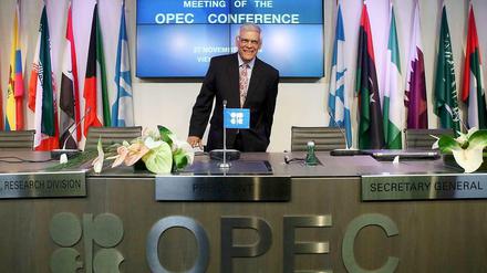 Geduldig. „Wir wollen abwarten, wie sich der Markt entwickelt“, sagte Opec-Generalsekretär Abdalla El-Badri am Donnerstag in Wien.