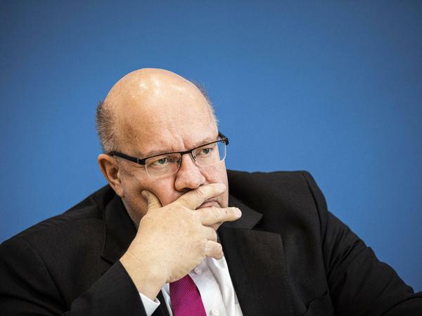 Immer wieder in der Kritik wegen mangelhafter Coronahilfen: Bundeswirtschaftsminister Peter Altmaier. 