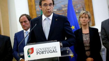 Befreit. Portugals Premierminister Pedro Passos Coelho ist froh, den Rettungsschirm verlassen zu können. 