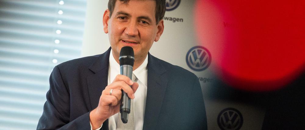 Mit besonderen Arbeitsbedingungen auf dem Weg in die digitale Zukunft: VW-Personalvorstand Gunnar Kilian. 
