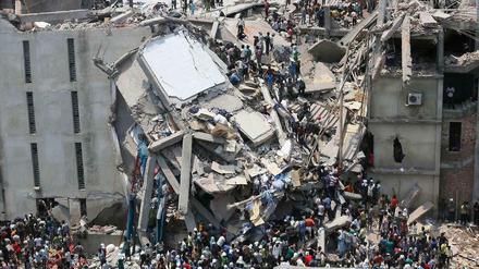 Als am 24. April 2013 die Fabrik Rana Plaza einstürzte, befanden sich 3000 Menschen im Gebäude.