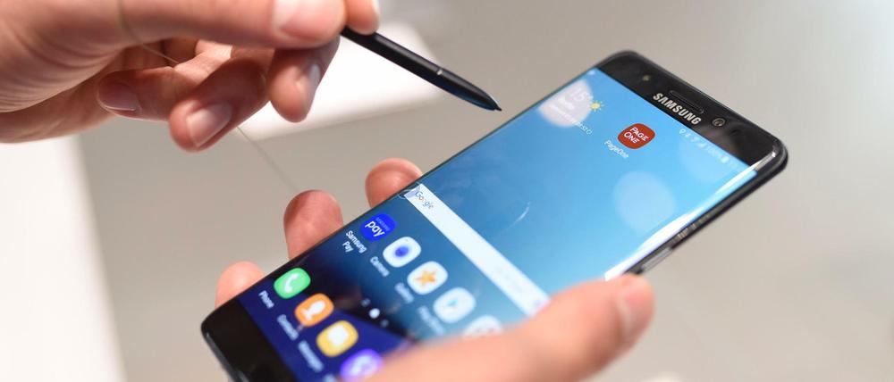 Besser nicht einschalten: Ein Samsung Galaxy Note 7