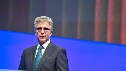 SAP-Vorstandssprecher Bill McDermott: Über sein Gehalt wurde bei der Hauptversammlung des Softwarekonzerns gestritten Foto: Uwe Anspach/dpa 