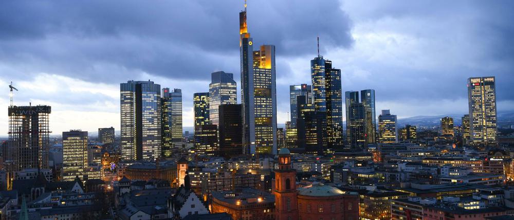 Bankenmetropole Frankfurt.