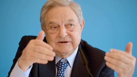 Hat seine eigene Meinung zur Euro-Krise: George Soros.