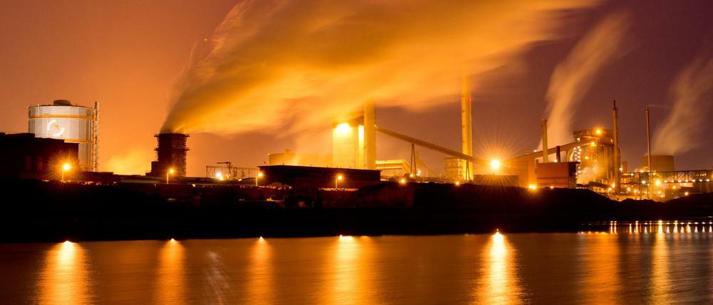 Das Stahlwerk der Salzgitter AG in Salzgitte: Energieintensive Branchen machen sich Sorgen.