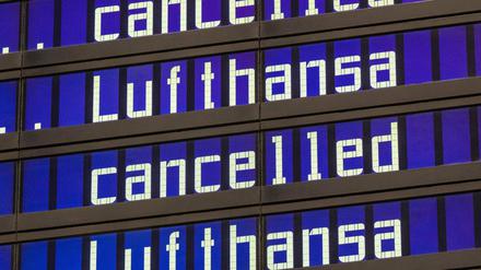 130.000 Reisende betroffen: Am Freitag streiken die Lufthansa-Piloten. 
