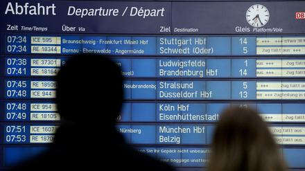 Bahnreisende haben bei Verspätung oder Zugausfall das Recht auf Entschädigung.