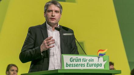 Finanzpolitischer Sprecher der Grünen: Sven Giegold.