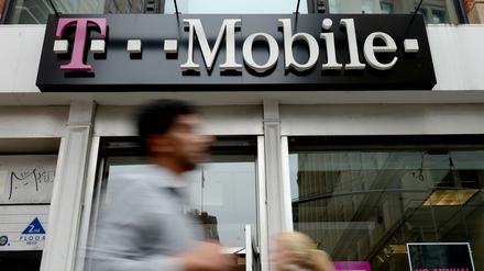 Eine Filiale der Telekom-Tochter T-Mobile US.