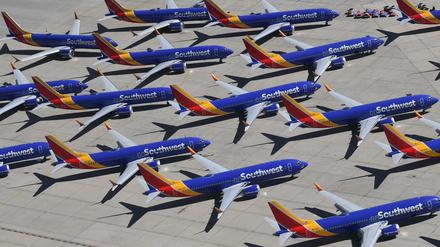 Fliegen verboten. Bis die Flugzeuge vom Typ Boeing 737 Max wieder abheben, können noch Wochen ins Land gehen.