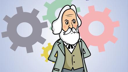 Karl Marx untersuchte im 19. Jahrhundert die Zusammenhänge von Arbeit und Kapital.