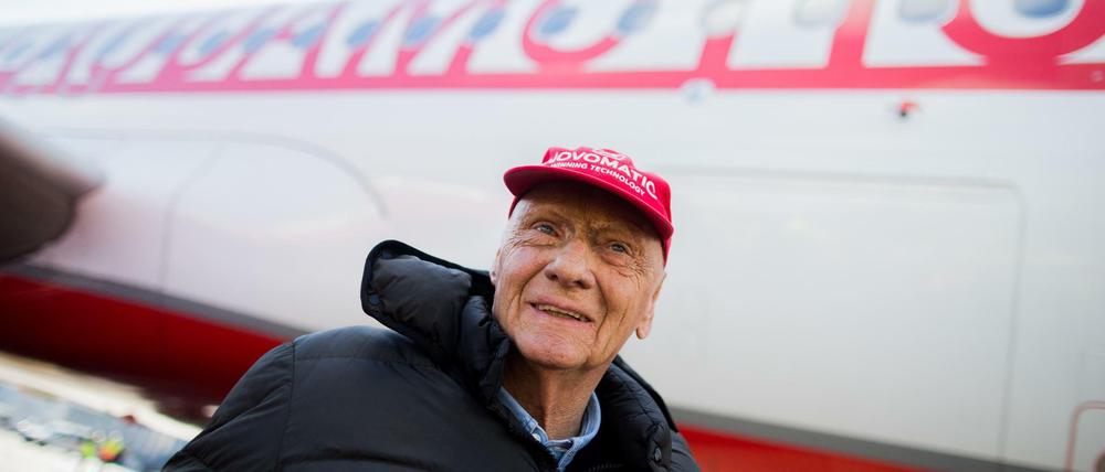 Ex-Rennfahrer Niki Lauda bleibt Chef von Laudamotion. 