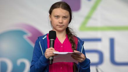 Die schwedische Klimaaktivistin Greta Thunberg.