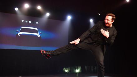 Tesla CEO Elon Musk hat Grund zur Freude. 