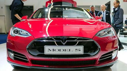 Salonfähig. Das 65.000 Euro teure Model S von Tesla erobert die Oberklasse. 