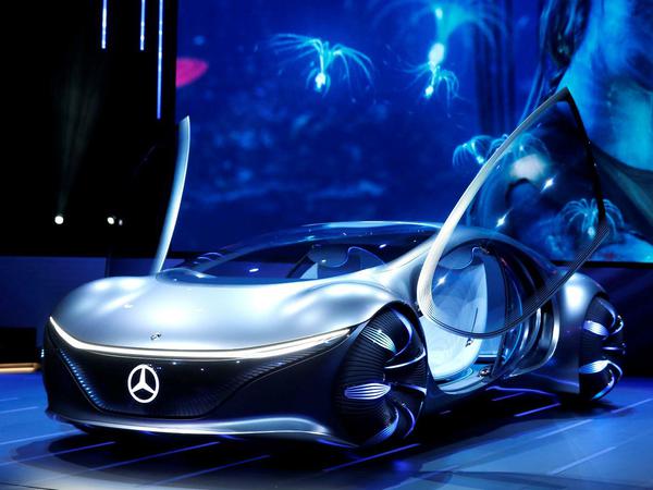 Vom Kino-Film „Avatar“ inspiriert: Der Vision AVTR von Daimler 