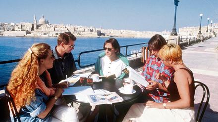 Lernen auf Malta. Sprachkurse als Bildungsurlaub sind beliebt. 