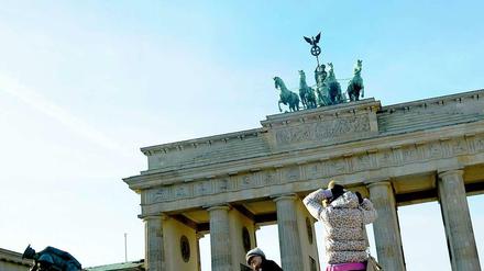 Besonders bei ausländischen Touristen ist Berlin beliebt.