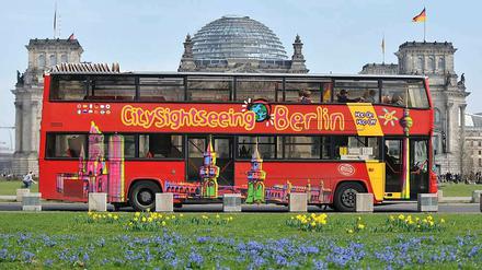 Mehr als 275.000 Berliner leben vom Tourismus und Kongressen.