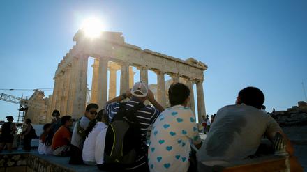 Der Tourimus stabilisiert die angeschlagene Wirtschaft Griechenlands.