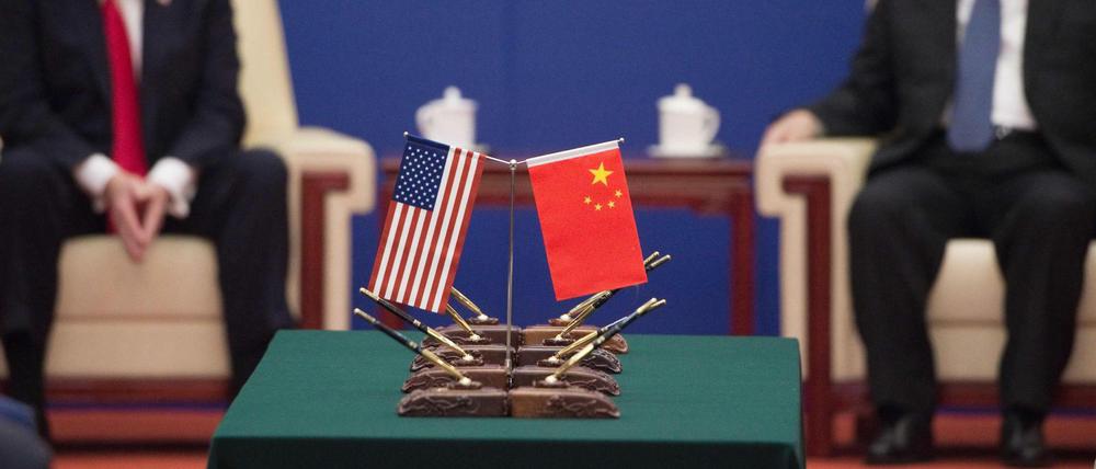 Es ist angerichtet: Die Gespräche zwischen China und den USA beginnen am heutigen Donnerstag. 