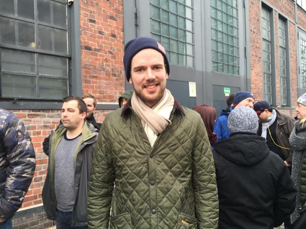 Trutz Klodt, 28, freut sich auf Mark Zuckerberg. Er selbst hat ein Start-Up für Kleidung in Hamburg gegründet.