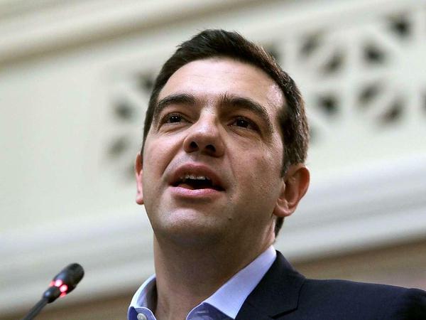 Alexis Tsipras. Griechischer Ministerpräsident.