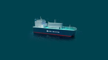 Frachtkähne sollen die Mini-Reaktoren des dänischen Nuklear-Start-ups Seaborg Technologies tragen. Die Anlagen sollen zunächst in Südostasien Strom liefern. 