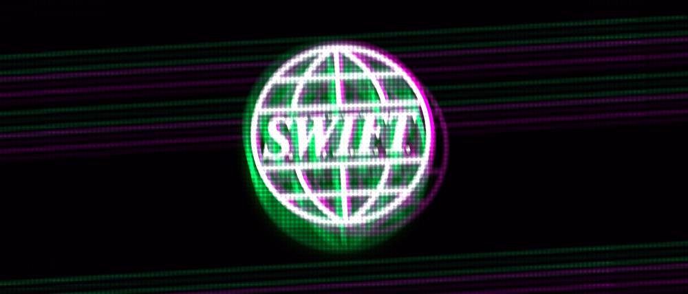 Internationales Zahlungssystem Swift.