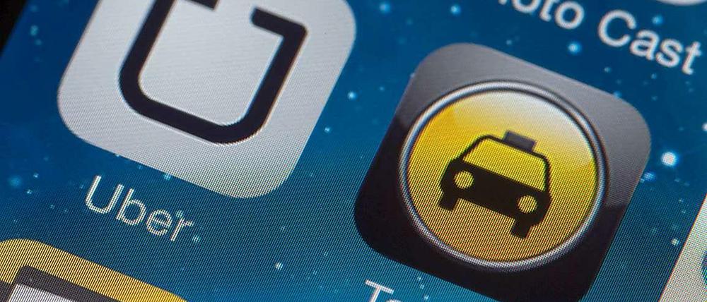 In vielen Ländern protestiert das regulierte Taxigewerbe gegen den Online-Anbieter Uber.