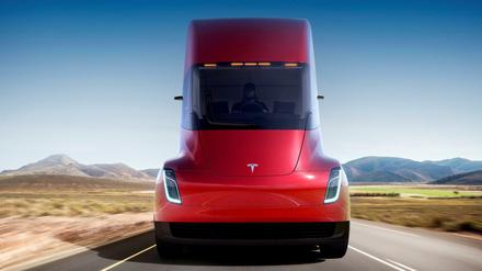 Das ist der Truck von Tesla. 