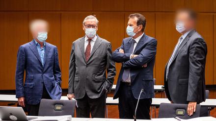 Prozess in Braunschweig: die angeklagten VW-Manager 