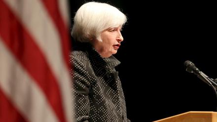Janet Yellen, Chefin der US-Notenbank Federal Reserve System (Fed).