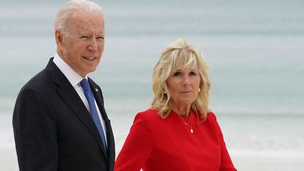 US-Präsident Joe Biden und seine Ehefrau Jill Biden legen ihre Einkünfte offen.