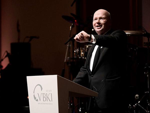 VBKI-Präsident Markus Voigt eröffnet den 65. Ball der Wirtschaft.