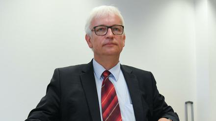 Jürgen Resch, Geschäftsführer der Deutschen Umwelthilfe. Sein Verband hatte geklagt, weil unter anderem in Frankfurt Grenzwerte für Schadstoffe in der Luft überschritten werden. 