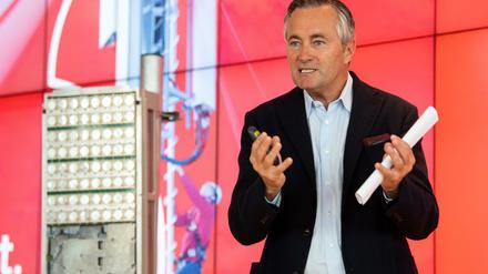Hannes Ametsreiter, Vorstandsvorsitzender von Vodafone Deutschland, sieht große Chancen in technologischen Innovationen. 