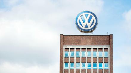 Verwaltungshochhaus des VW-Werks in Wolfsburg